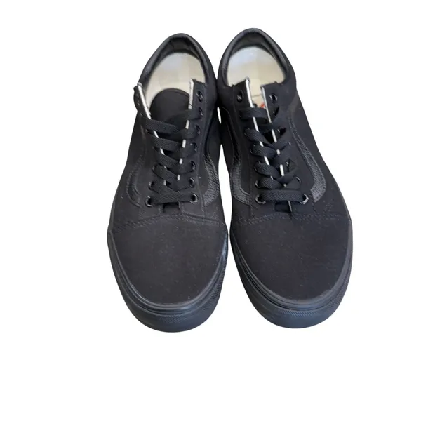 Vans Old Skool Black On Black Skate Shoes Unisex womens 11 Classic NWOB - Image 4