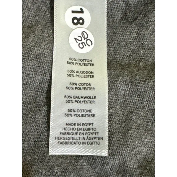 Alternative Apparel Gray Cotton Blend Long Sleeve Pullover Shirt NWT Women's L - Image 7