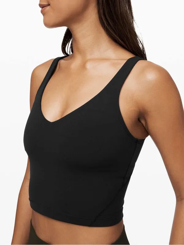 Lululemon • Align Tank crop black nulu built in bra athletic yoga workout - Image 4