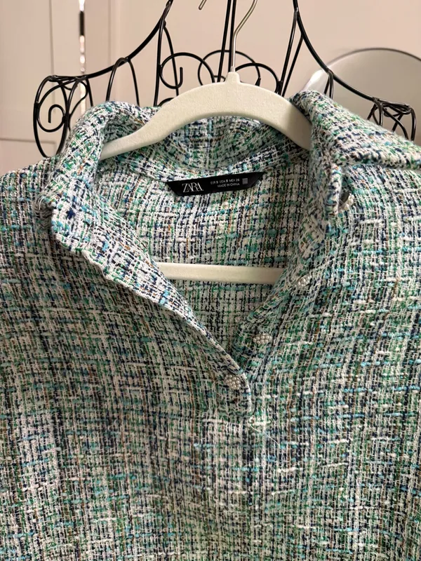 ZARA Tweed Top - Image 5