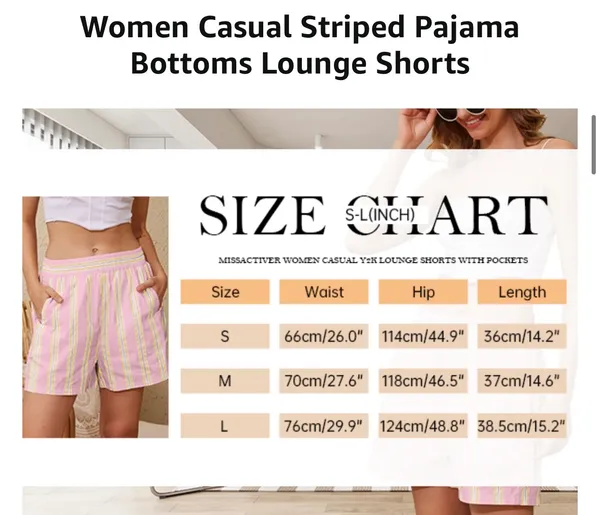 Amazon Striped Shorts - Image 4
