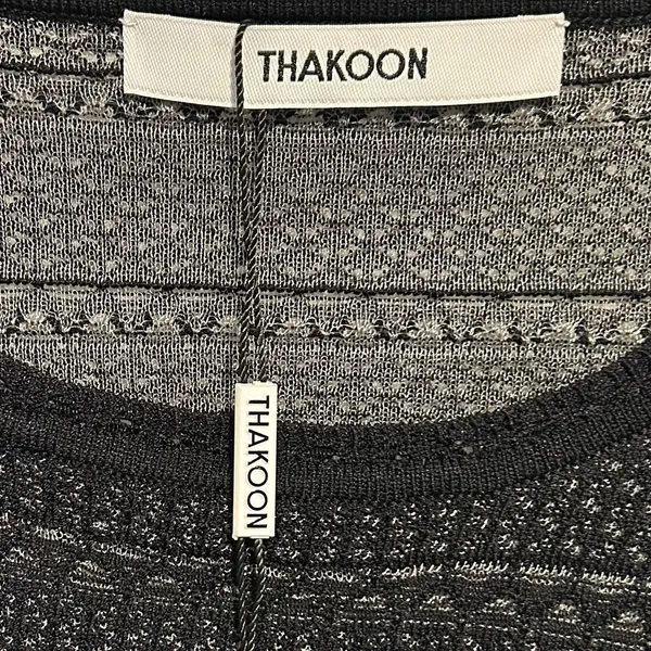 NWT Large Thakoon Black Lace Jacquard Women's Top - Image 4