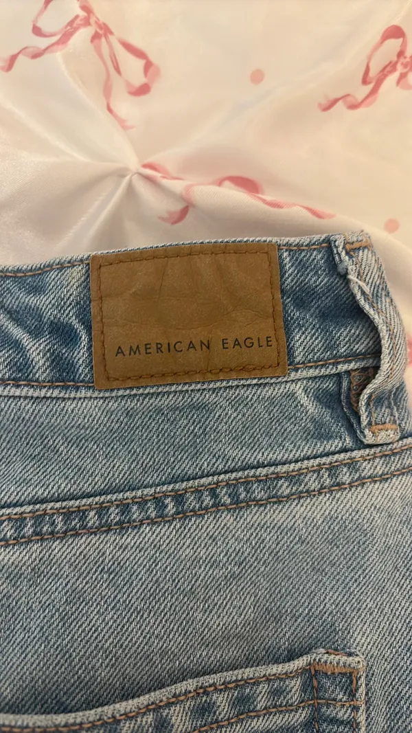 American Eagle, jean skirt - Image 3