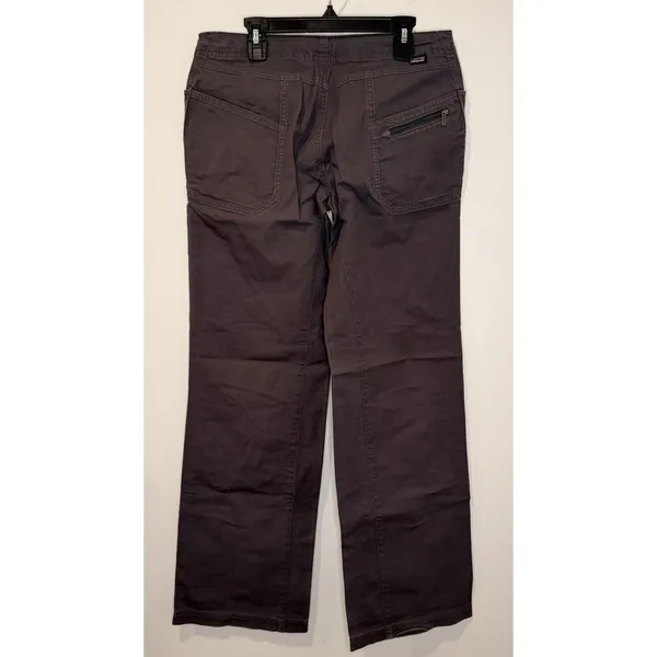 Patagonia Women's Mauve Taupe Cargo Style Pants Organic Cotton Size 4 EUC!!! - Image 2
