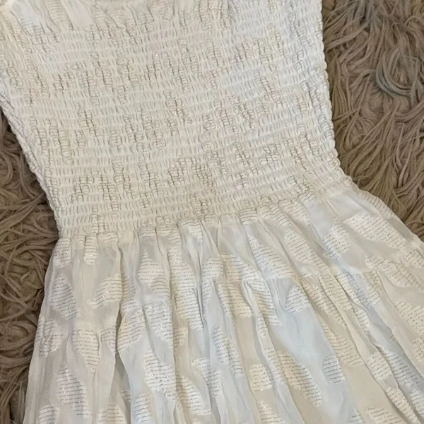 Karina Grimaldi white dress size XS - Image 2