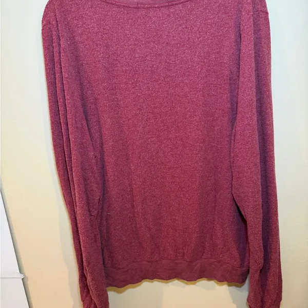 Wildfox Red Long Sleeve Tee - Image 3