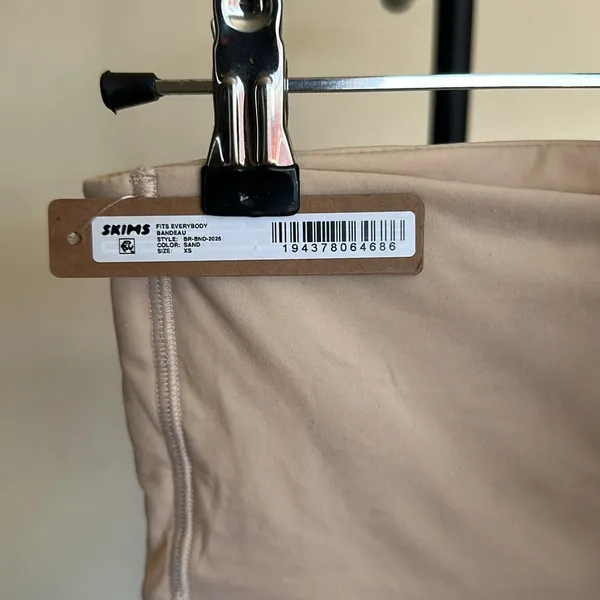 skims‎ fits everybody bandeau COLOR SAND SIZE XS. NWT - Image 3