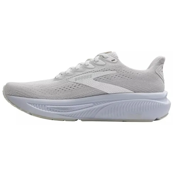 Brooks Women's Ghost 17 Running Shoes White White Grey Size 6.5 NWB No Lid - Image 4