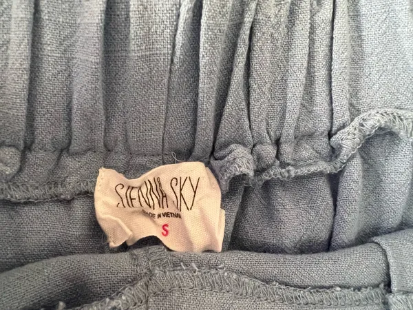 Sienna Sky Linen Pants Wide-Leg - Image 4