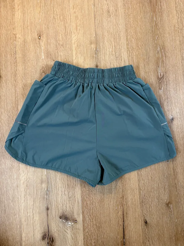 Teal Women’s Athletic Shorts - Image 5