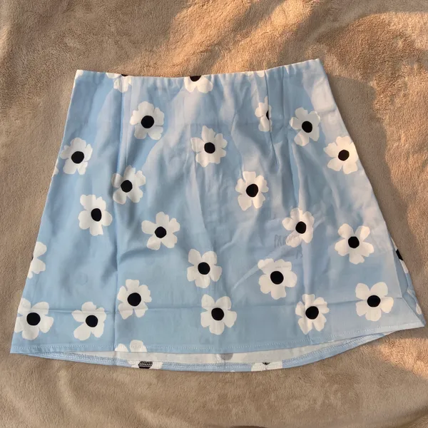 Princess Polly Blue Shelly Mini Skirt - Image 2