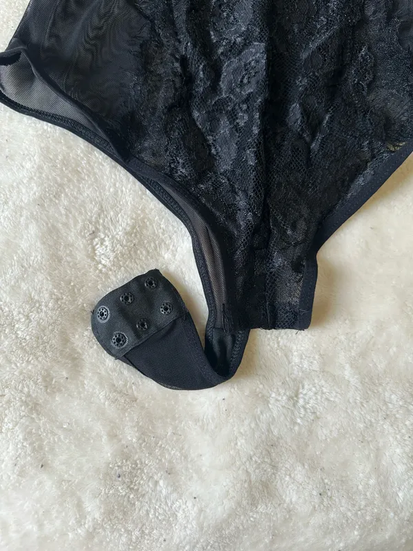 FashioNova Black lace lingerie - Image 2