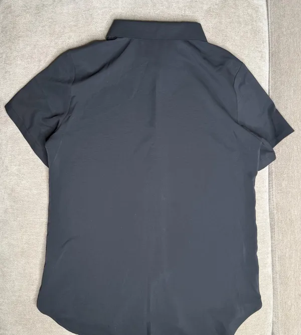 Women’s black button up blouse - Image 3