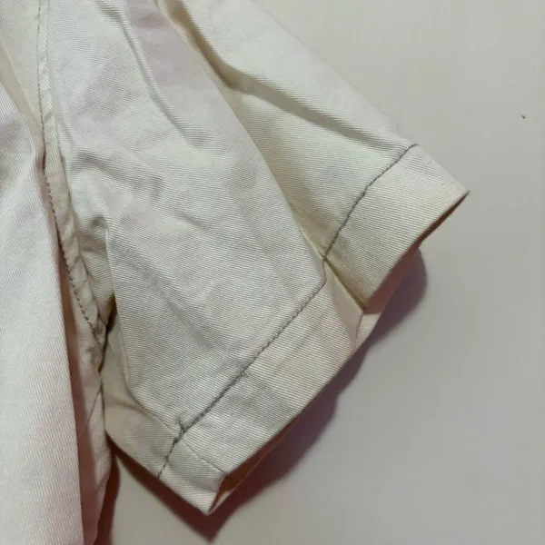 Crop Beige Shirt Tan Size M - Image 5