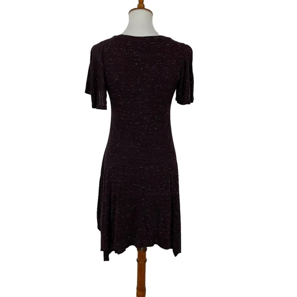 Dolan Left Coast Maroon Tunic Small Short Sleeve Boho Casual - Image 6