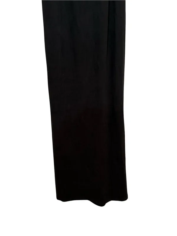 24seven Ruffle Off Shoulder Maxi Dress Black Women’s Size Large Stretch - Image 2