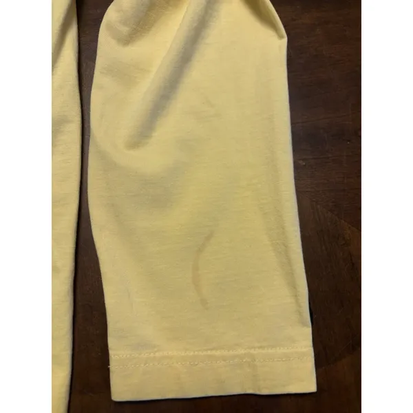 Old Navy Yellow Stripe Graphic T Shirt Mens XL Short Sleeve Cotton Casual Retro - Image 9
