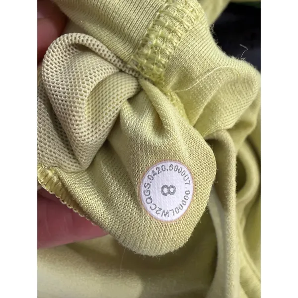 Lululemon Lime Green Double Strap Racerback Sports Bra Size 8 W2CQGS - Image 5