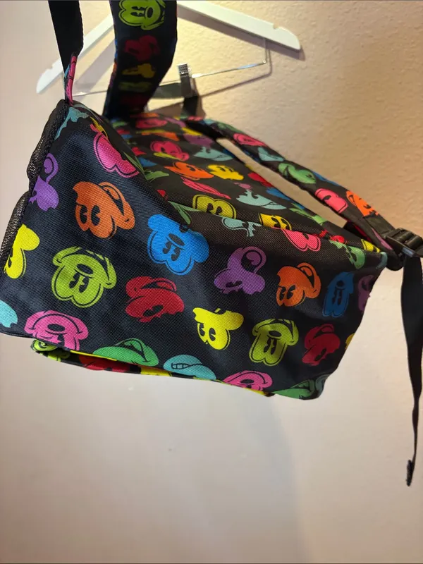 New Disney Parks Disneyland Rainbow Mickey Faces Backpack Adult Large NWOT - Image 6