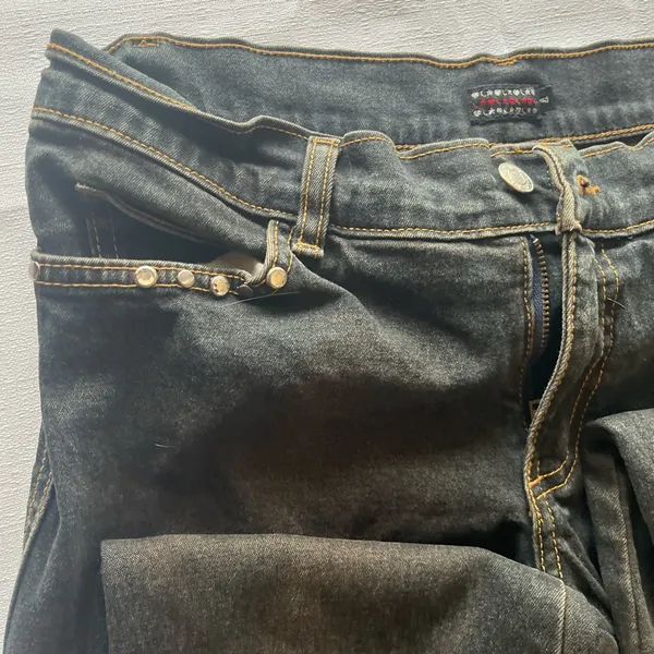 Paris Blues Black Flare Jeans with Embellishments - Image 3
