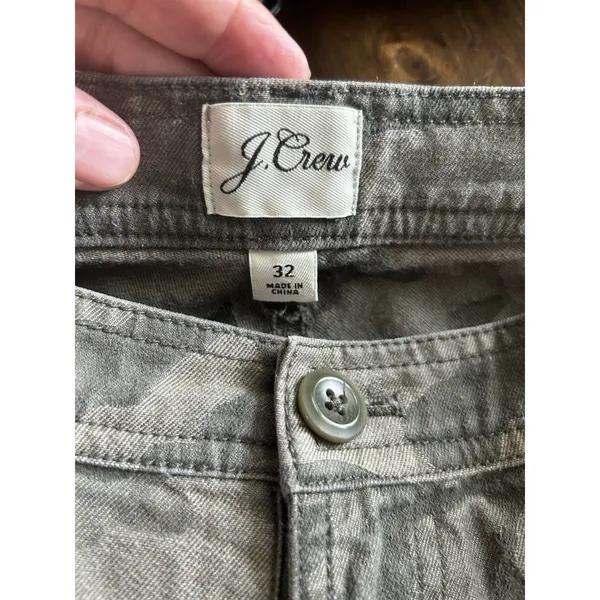 J Crew Camo Cargo Utility Military Pants Women’s Size 32 Mid Rise Camouflage - Image 5