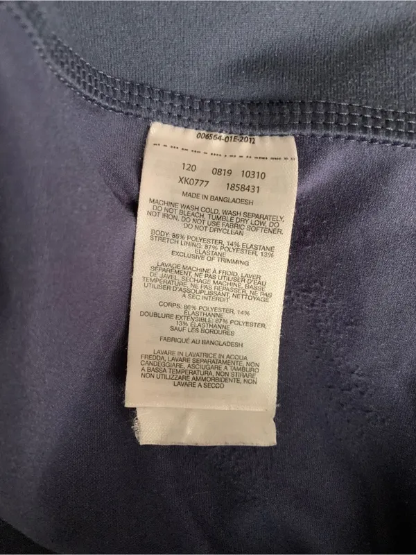 Columbia Active Hiking Skort Versatile Sport Skirt Navy XL - Image 4