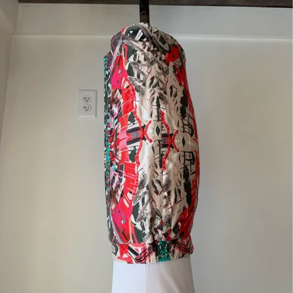 Anthropologie Maeve Ligeia Faux Wrap Mini Skirt Tribal Print Small - Image 5
