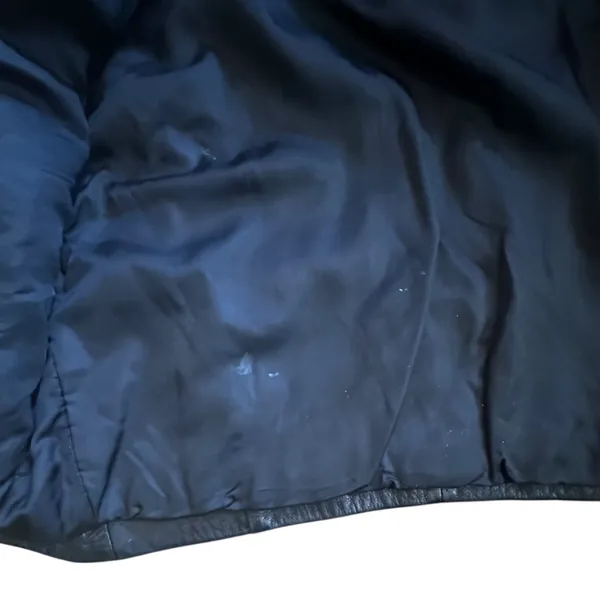 Copper‎ Key Clothing Company Vintage Black Leather Motorcycle Jacket Womens Moto - Image 12