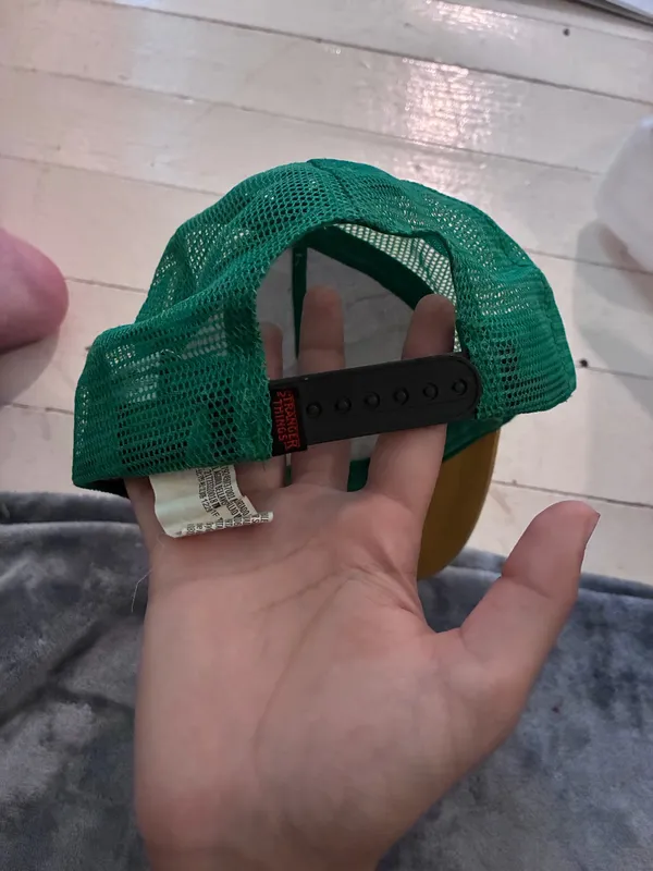 Official Stranger Things Merchandise Mesh Trucker Hat - Image 4