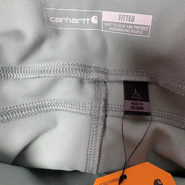 WOMEN'S CARHARTT NWT, Sz Large, Sold Out Color FORCE LIGHTWEIGHT LEGGINGS - Image 5