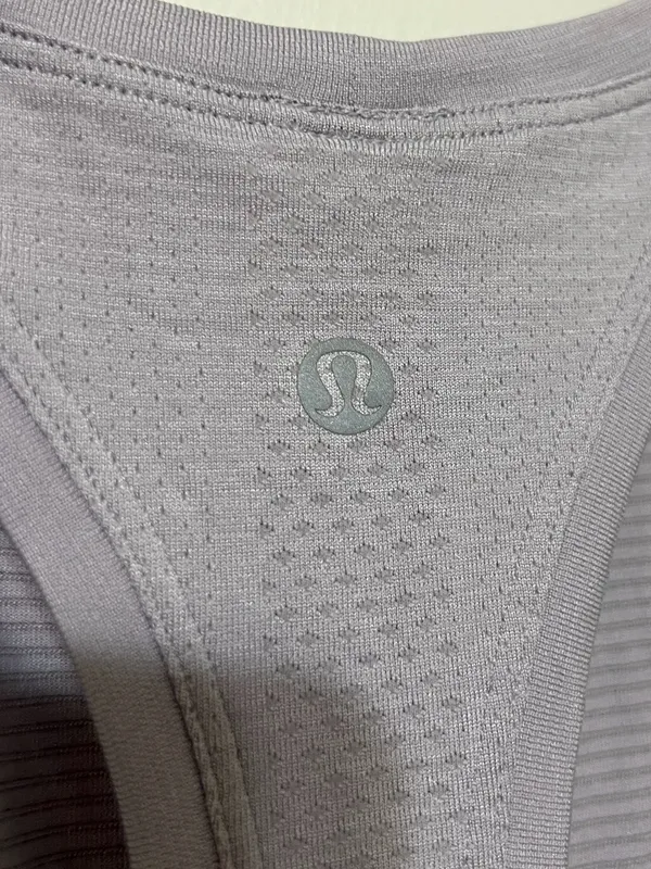 Lululemon Swiftly Tank Top Size 12 Purple Waist Length - Image 6