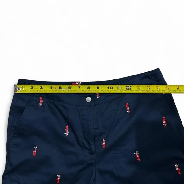 Liz Golf Navy Embroidered Golf Bag Pants - Image 4