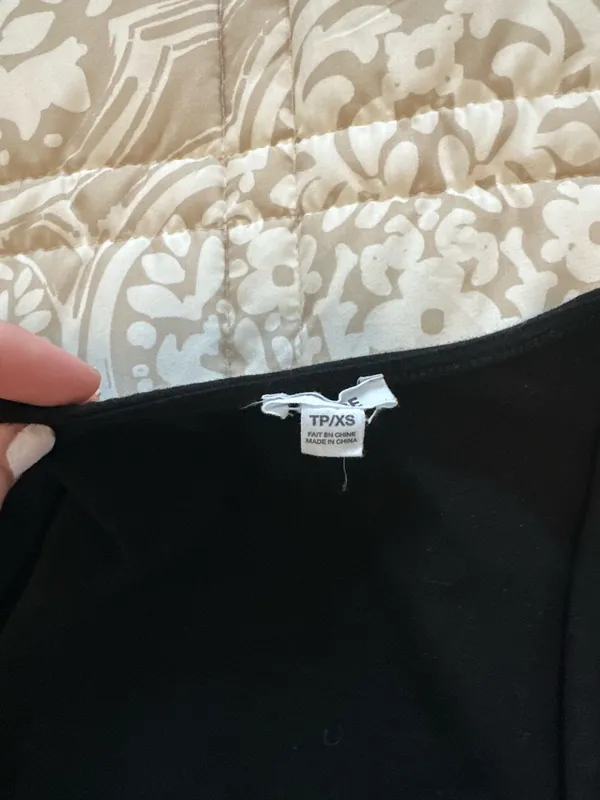 Garage Black Scoop Neck Top - Image 3