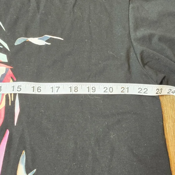 1989 Swiftie‎ Graphic T-Shirt Black XL Oversized Pop Art Seagulls Tee - Image 4