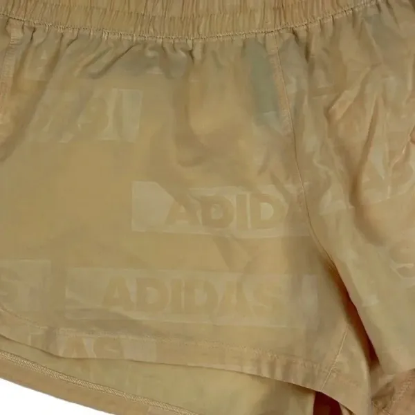 Adidas‎ Women's Aeroready Activewear Shorts Orangish Yellow Size M - Image 5