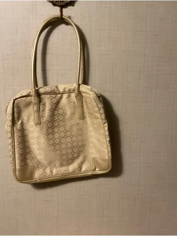 JAFRA Cream Tote with Geometric Pattern - Image 3