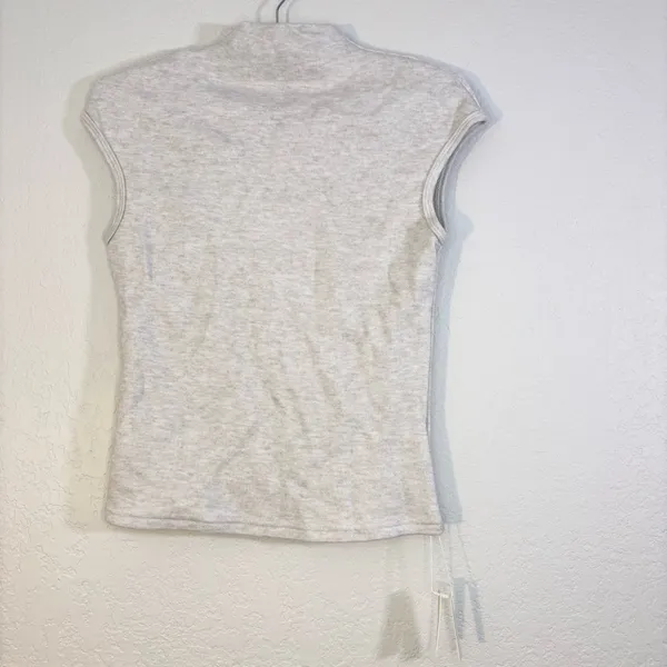 OGL Cashsoft Mockneck Cap Sleeve Tank NWT Size M - Image 3
