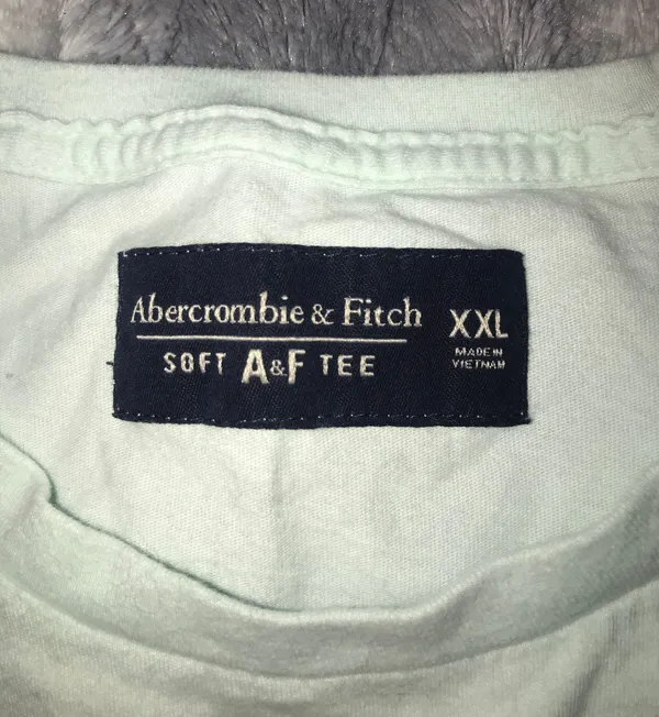 Abercrombie Mint Green Soft Long Sleeve T-Shirt - Image 4