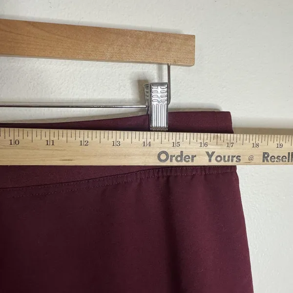 FIGS Pants ladies Large Burgundy Technical Collection Scrub pants Workwear - Image 4