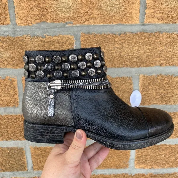 MERY made in italy booties size 6 Black - Image 8