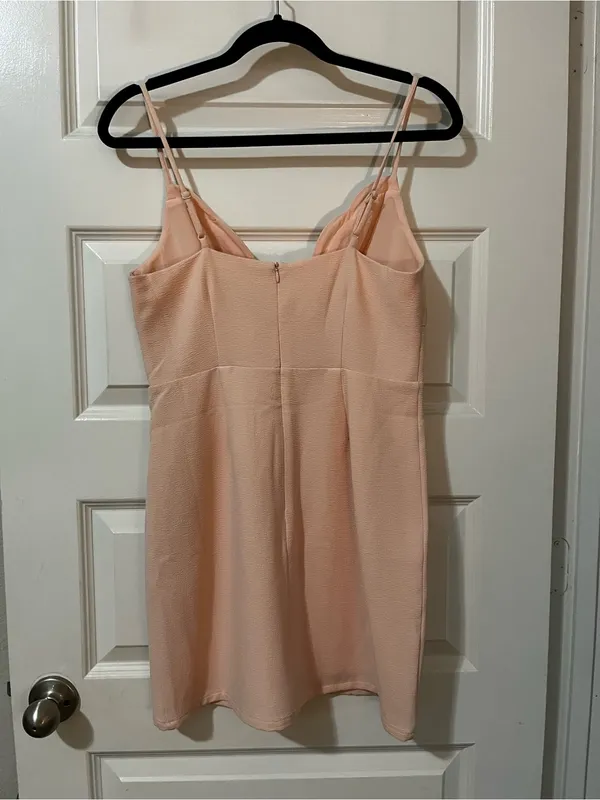 Kimchi Blue Blush Pink Spaghetti Strap Mini Dress Sz 6 UO NWT - Image 7