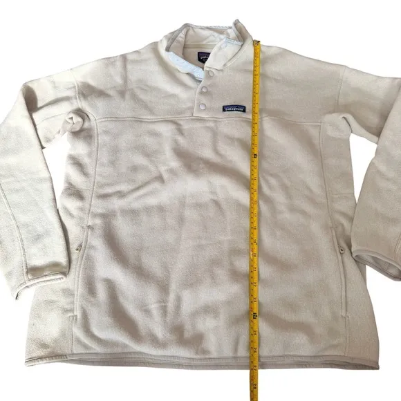 Patagonia Women's XL Better‎ Sweater Pullover Beige Cream Neutral Granola Girl - Image 8