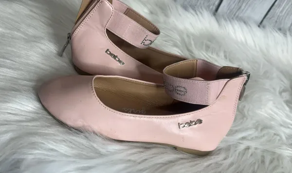 Pink Sparkle Flats – Size 12  - Image 2