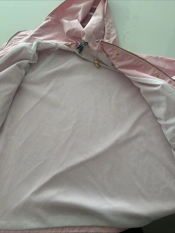 Lauren Ralph Lauren Baby Pink Windbreaker Rain Jacket Windbreaker‎ size XL - Image 7