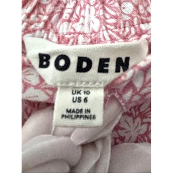 Boden Womens Cotton Flannel Pajama Pants Sleepwear Lounge Relaxed Fit Size 6 - Image 6