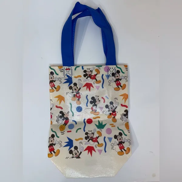 Disney Mickey‎ Mouse Mini Reusable White Gift Bags with Handles - Image 4