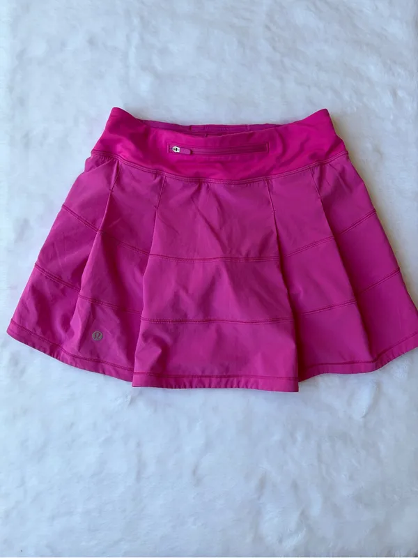 Women’s Lululemon Pace Rival Skirt in Sonic Pink - Image 4