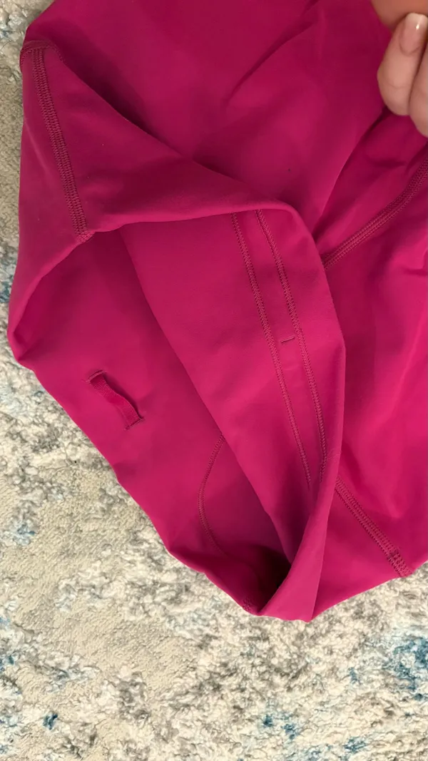 Lululemon Leggings Wunder Under 28" Pink - Image 4