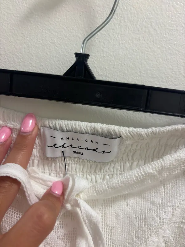 American Threads White Skirt - Image 3