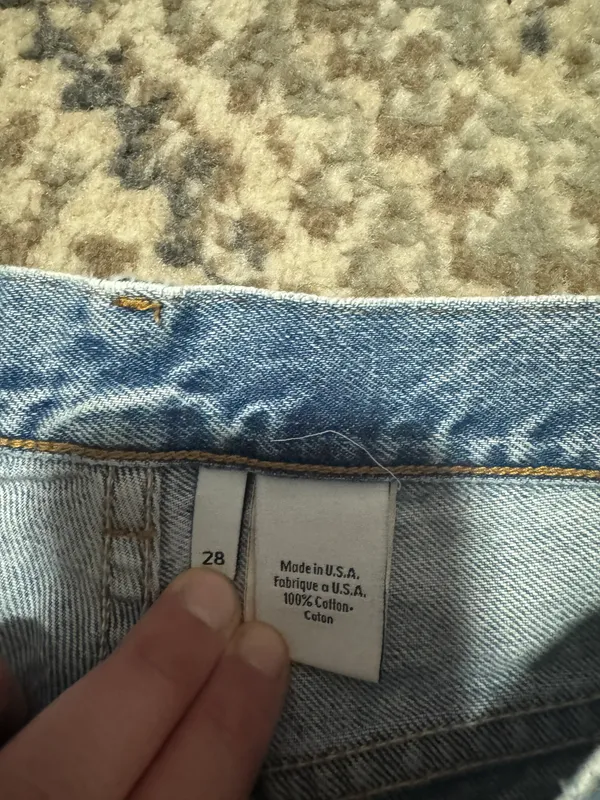 Calvin Klein Vintage light wash jeans - Image 4